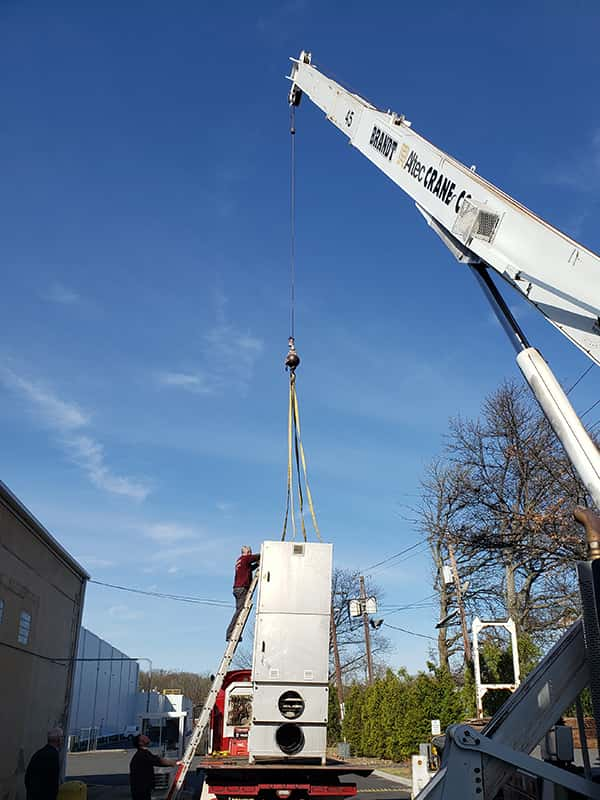 HVAC Crane Rental